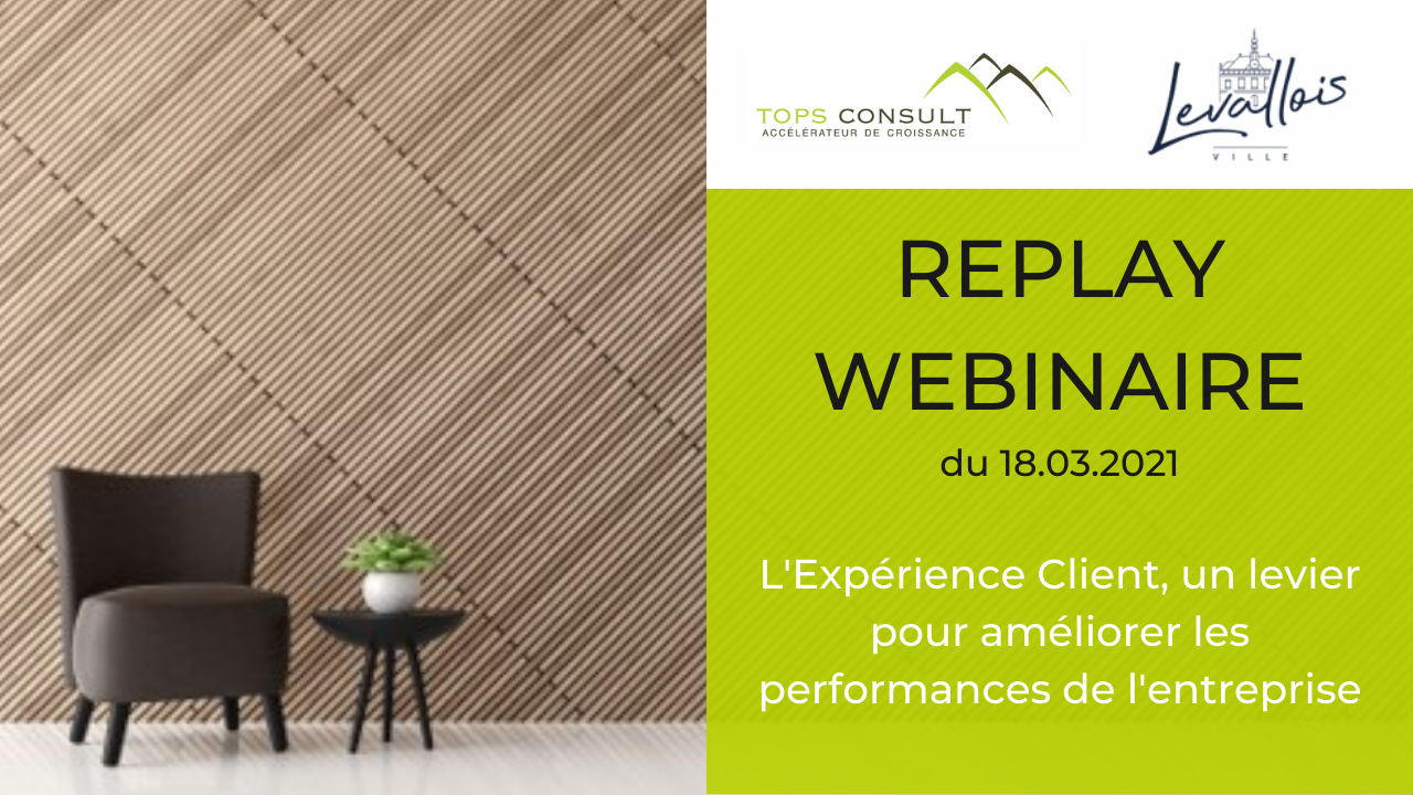 Replay webinaire experience client